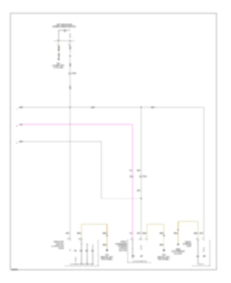 Instrument Illumination Wiring Diagram Early Production with Low Equipment 3 of 3 for Volkswagen Jetta SE 2011