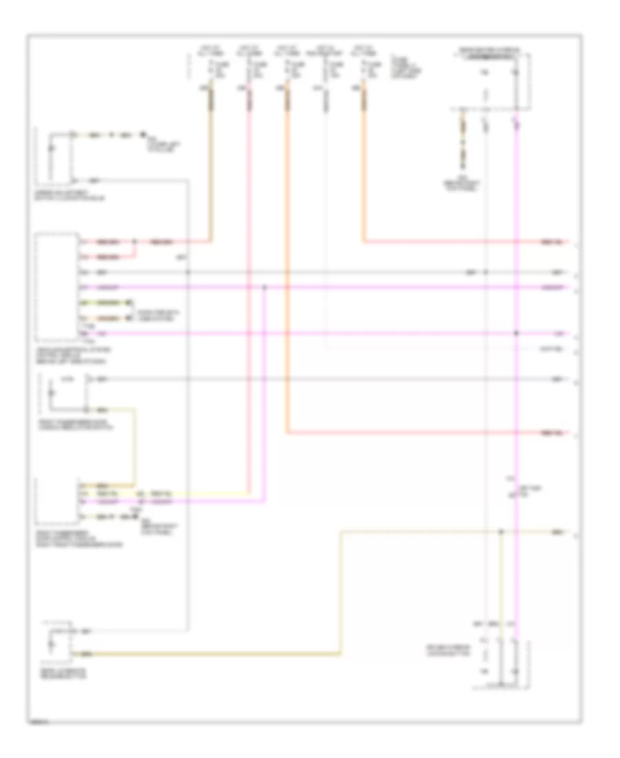 Instrument Illumination Wiring Diagram Late Production with Low Equipment 1 of 3 for Volkswagen Jetta SE 2011