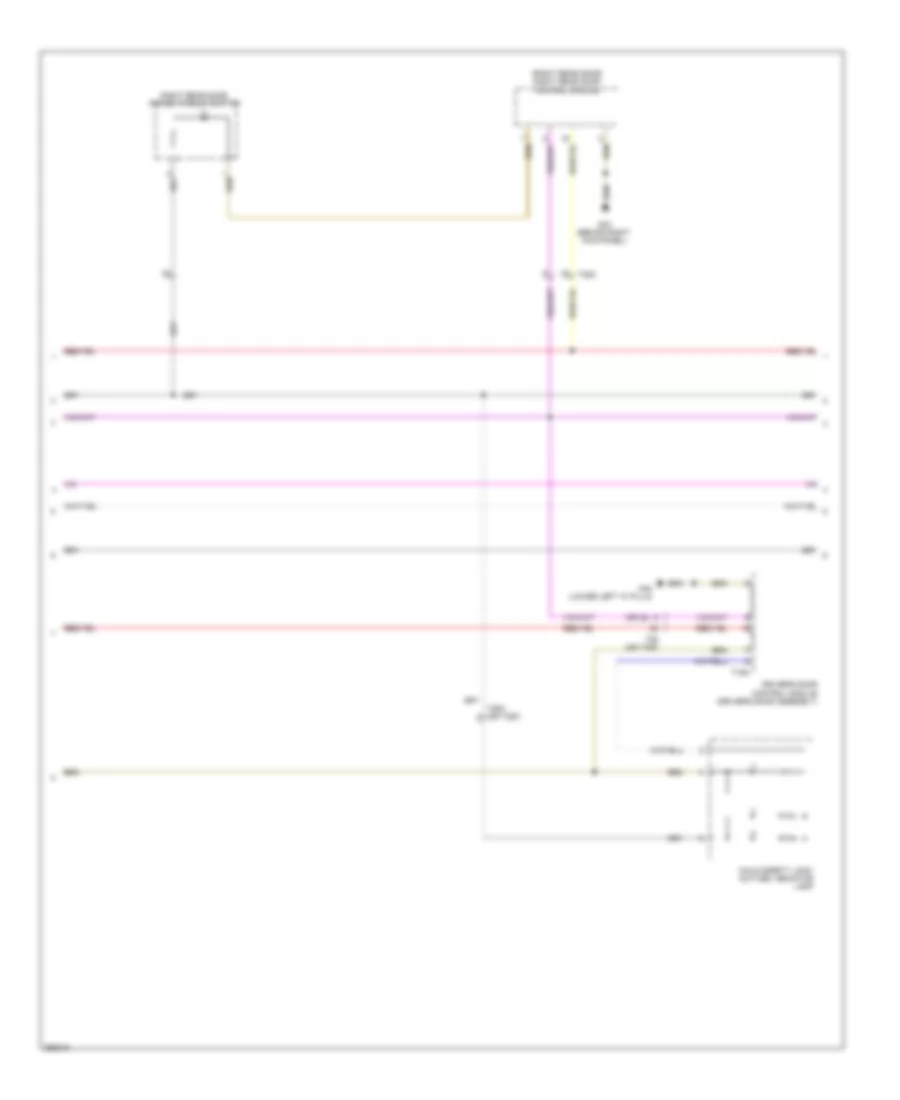 Instrument Illumination Wiring Diagram Late Production with Low Equipment 2 of 3 for Volkswagen Jetta SE 2011