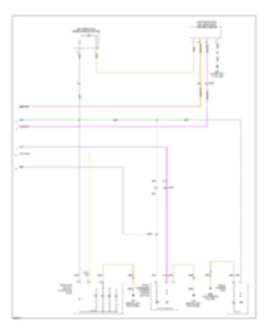 Instrument Illumination Wiring Diagram Late Production with Low Equipment 3 of 3 for Volkswagen Jetta SE 2011