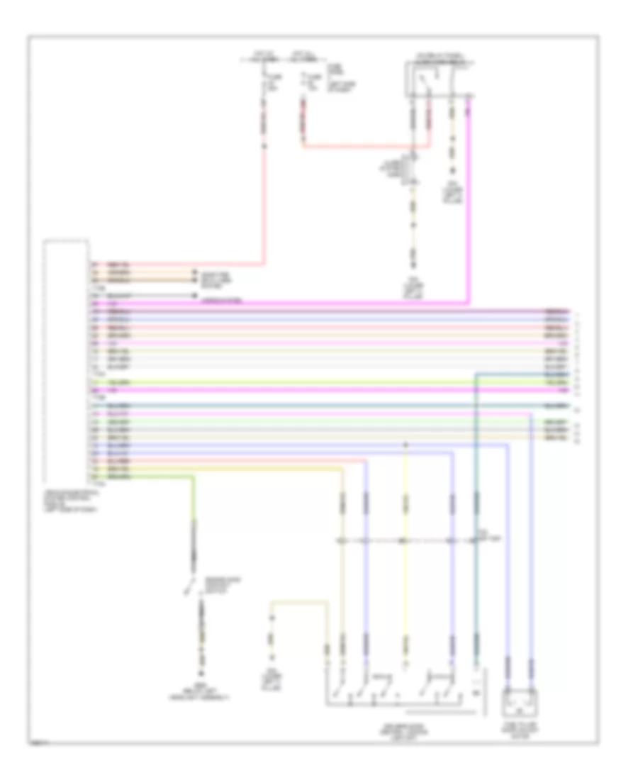 Power Door Locks Wiring Diagram with Low Equipment 1 of 3 for Volkswagen Jetta SE 2011