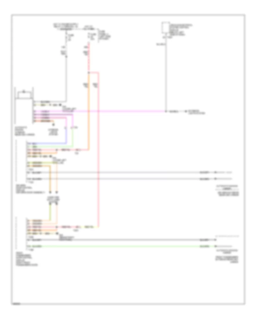 Automatic Day Night Mirror Wiring Diagram with High Equipment  Humidity Sensor without High Beam Assist for Volkswagen Jetta SE 2011