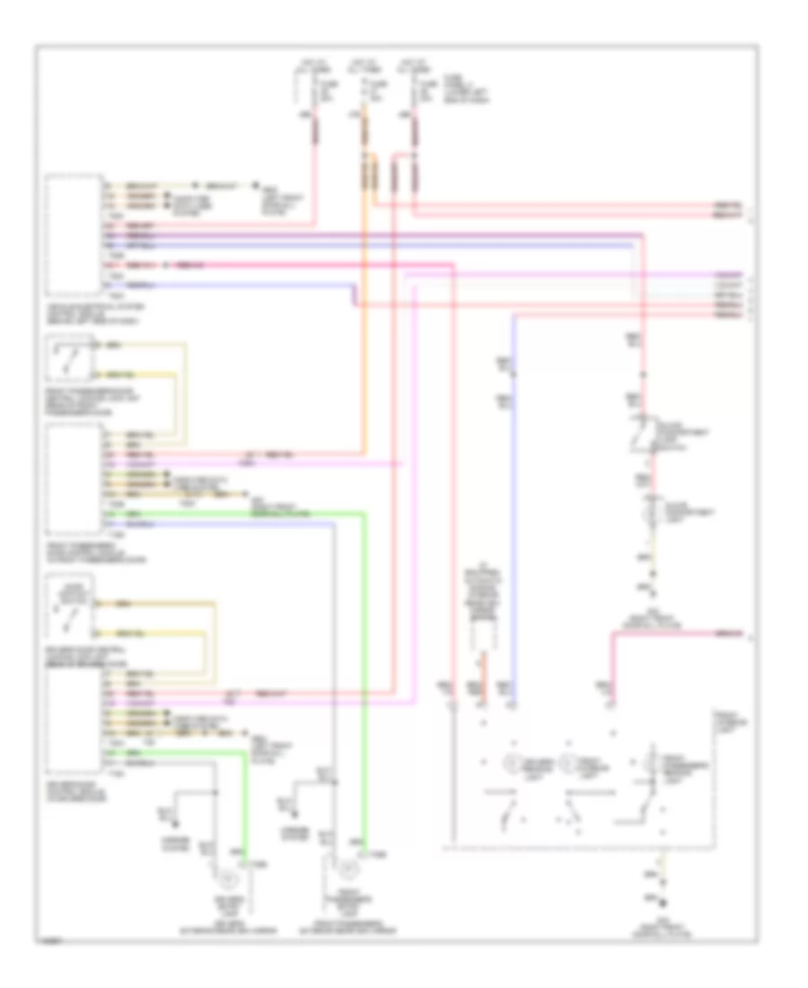 Courtesy Lamps Wiring Diagram 1 of 2 for Volkswagen Tiguan S 2013