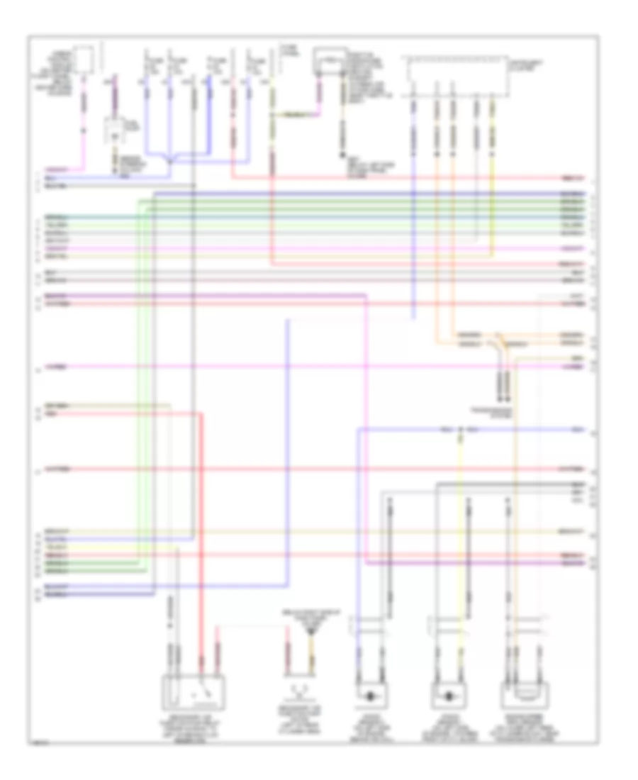 2.0L, Engine Performance Wiring Diagram, Convertible (2 of 3) for Volkswagen New Beetle GL 2003