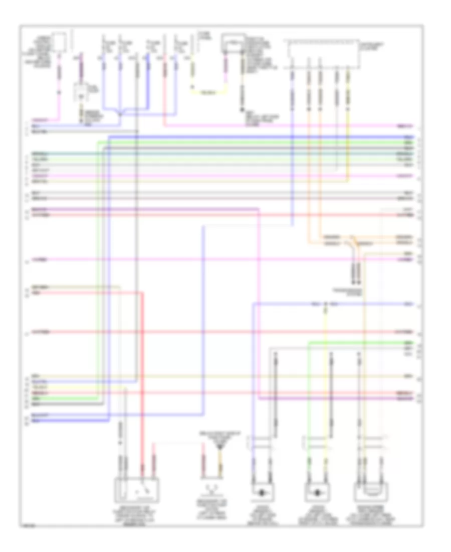 2.0L, Engine Performance Wiring Diagram, Except Convertible (2 of 3) for Volkswagen New Beetle GL 2003