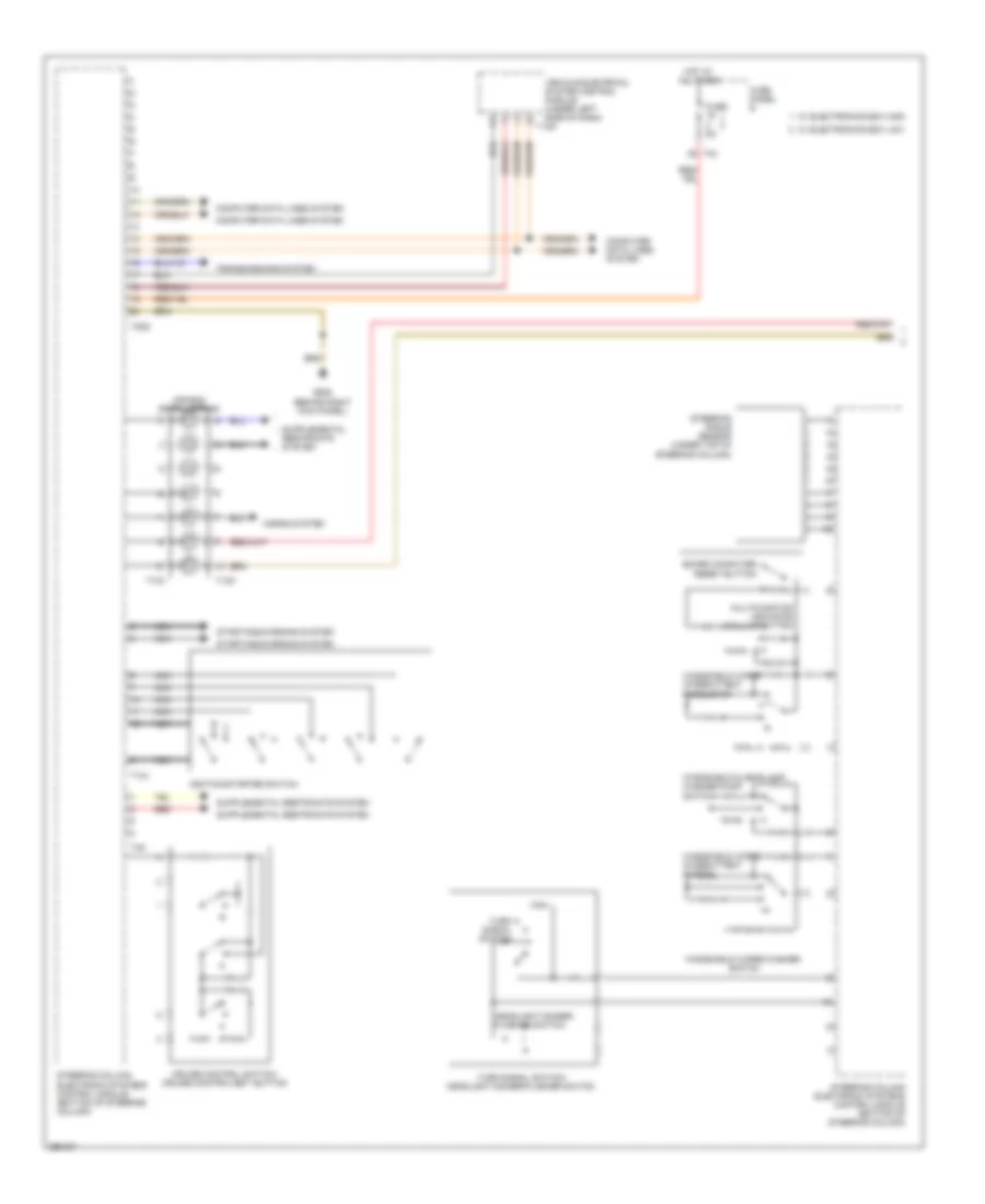 Steering Column Electronic Systems Control Module Wiring Diagram (1 of 2) for Volkswagen Eos Turbo 2008