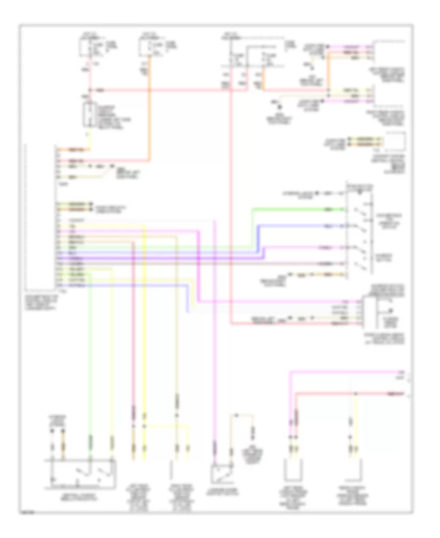 Convertible Top Wiring Diagram 1 of 2 for Volkswagen Eos Turbo 2008