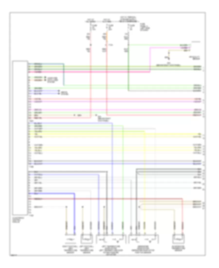 Automatic AC Wiring Diagram (1 of 3) for Volkswagen Jetta SEL 2011
