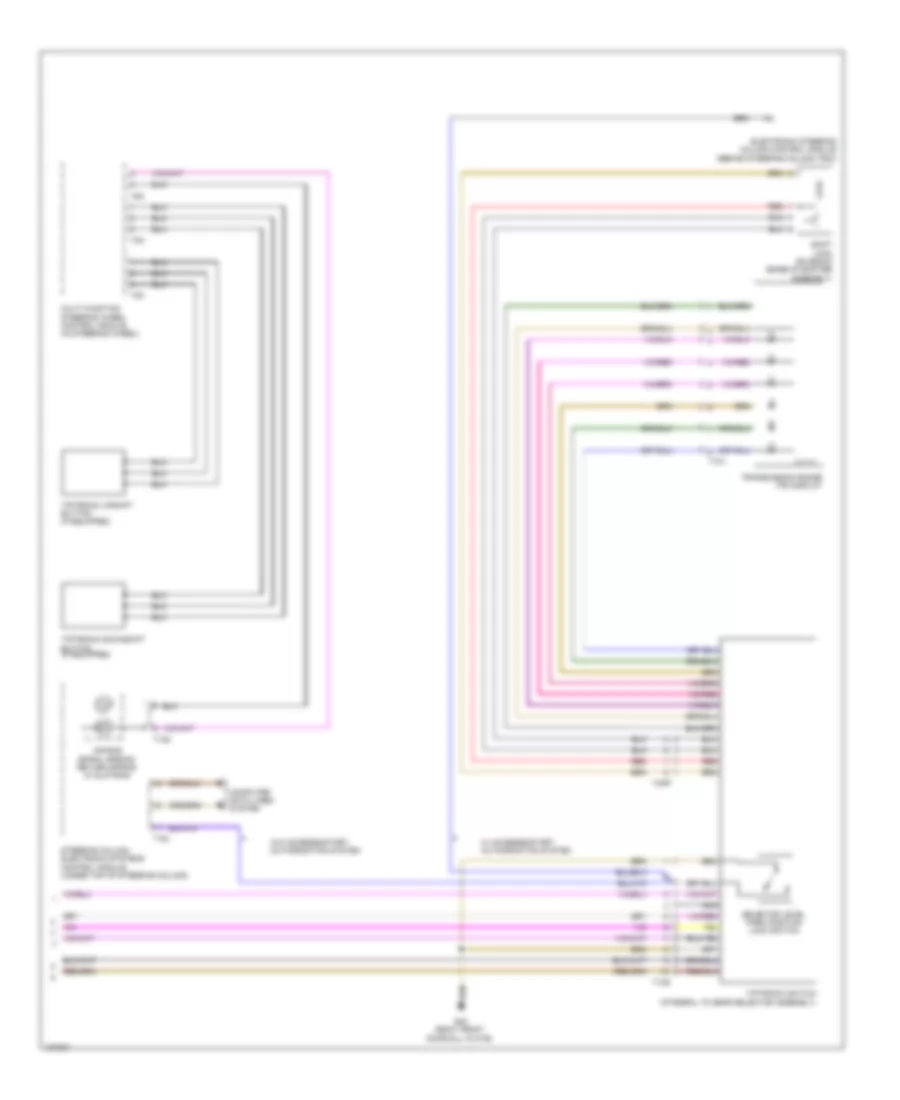 A T Wiring Diagram 2 of 2 for Volkswagen Tiguan SE 2013