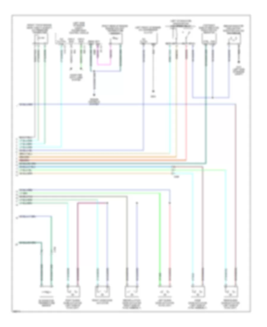 Manual A C Wiring Diagram 2 of 2 for Volkswagen Routan S 2011