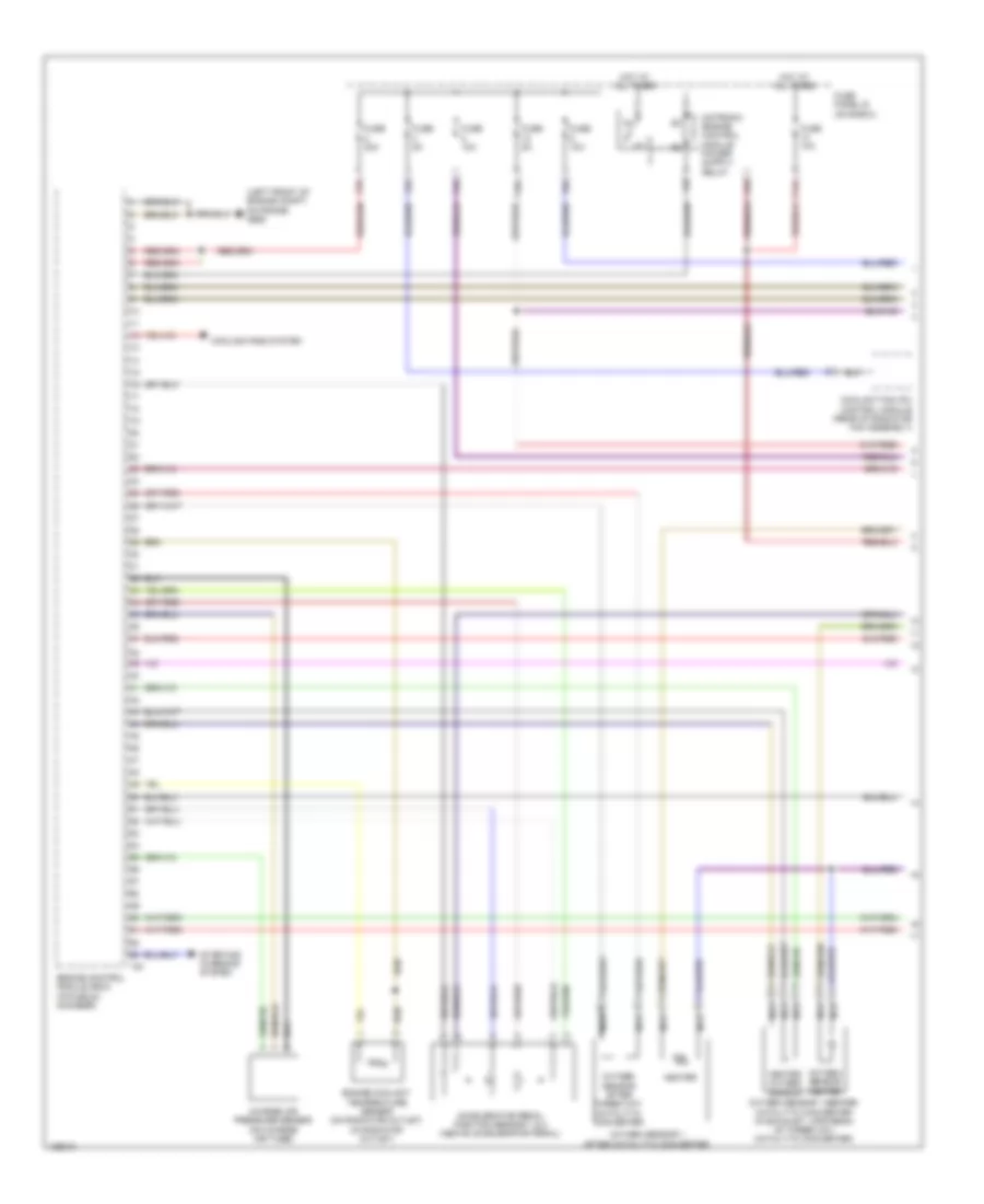2.0L Turbo, Engine Performance Wiring Diagram (1 of 6) for Volkswagen Beetle 2014