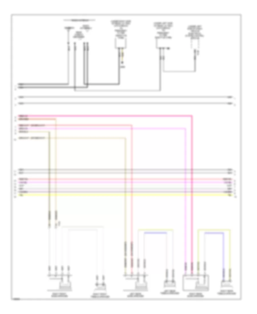 Radio Wiring Diagram, without Amplifier (2 of 3) for Volkswagen Beetle 2014