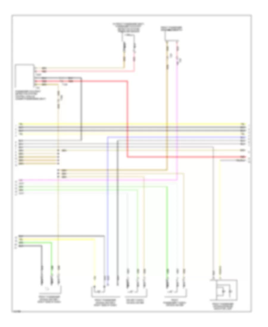 Supplemental Restraints Wiring Diagram Convertible 2 of 3 for Volkswagen Beetle 2014