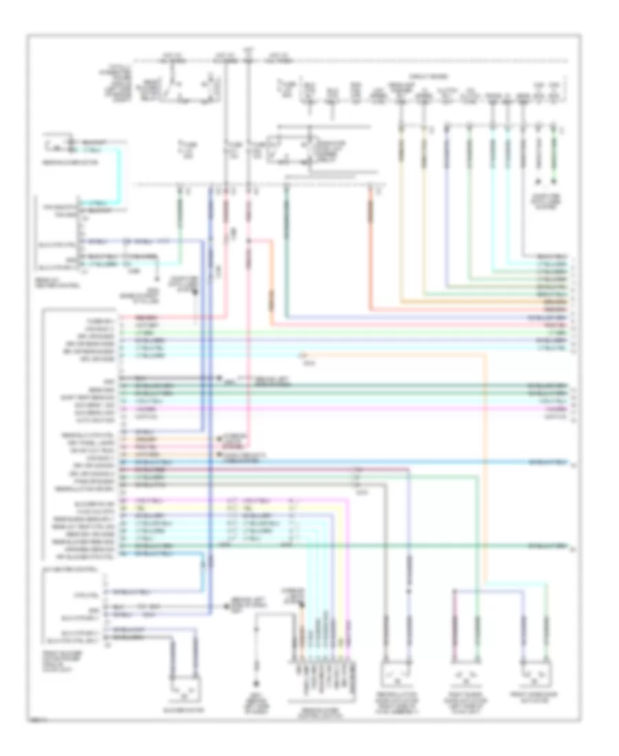 Automatic A C Wiring Diagram 1 of 2 for Volkswagen Routan SE 2011