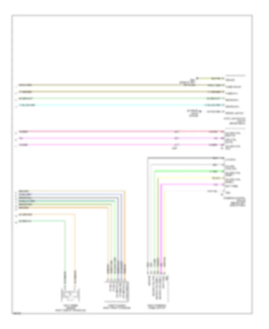Cruise Control Wiring Diagram 2 of 2 for Volkswagen Routan SE 2011