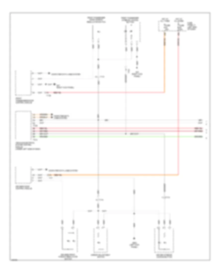 Instrument Illumination Wiring Diagram 1 of 2 for Volkswagen Beetle GSR 2014