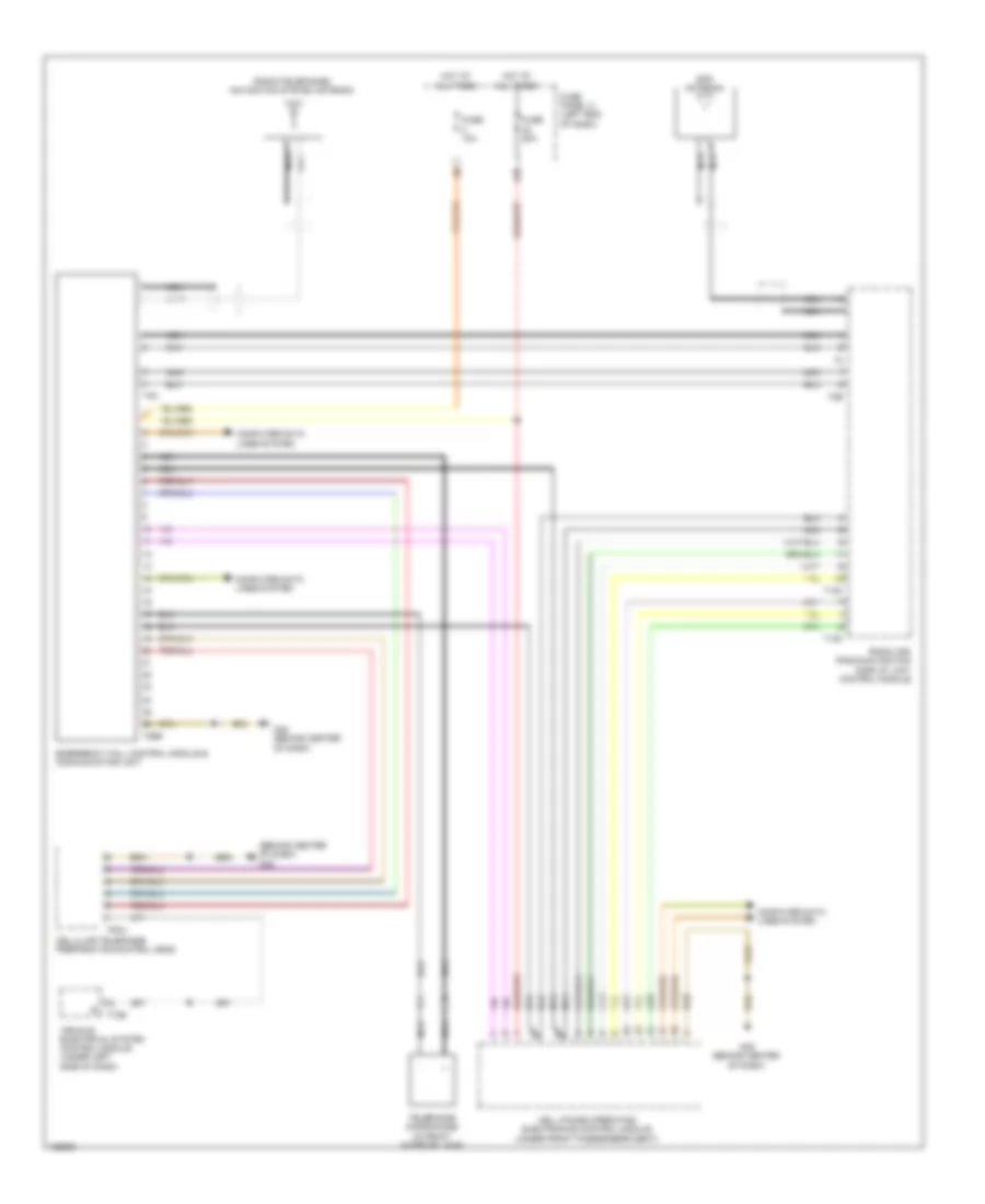 Emergency Call Wiring Diagram for Volkswagen Beetle GSR 2014