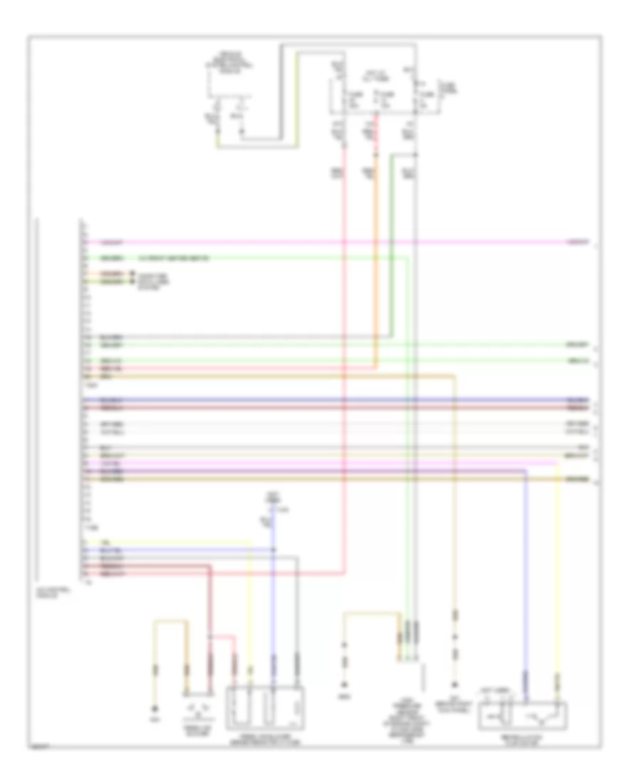 Manual A C Wiring Diagram Late Production 1 of 2 for Volkswagen Jetta S 2008
