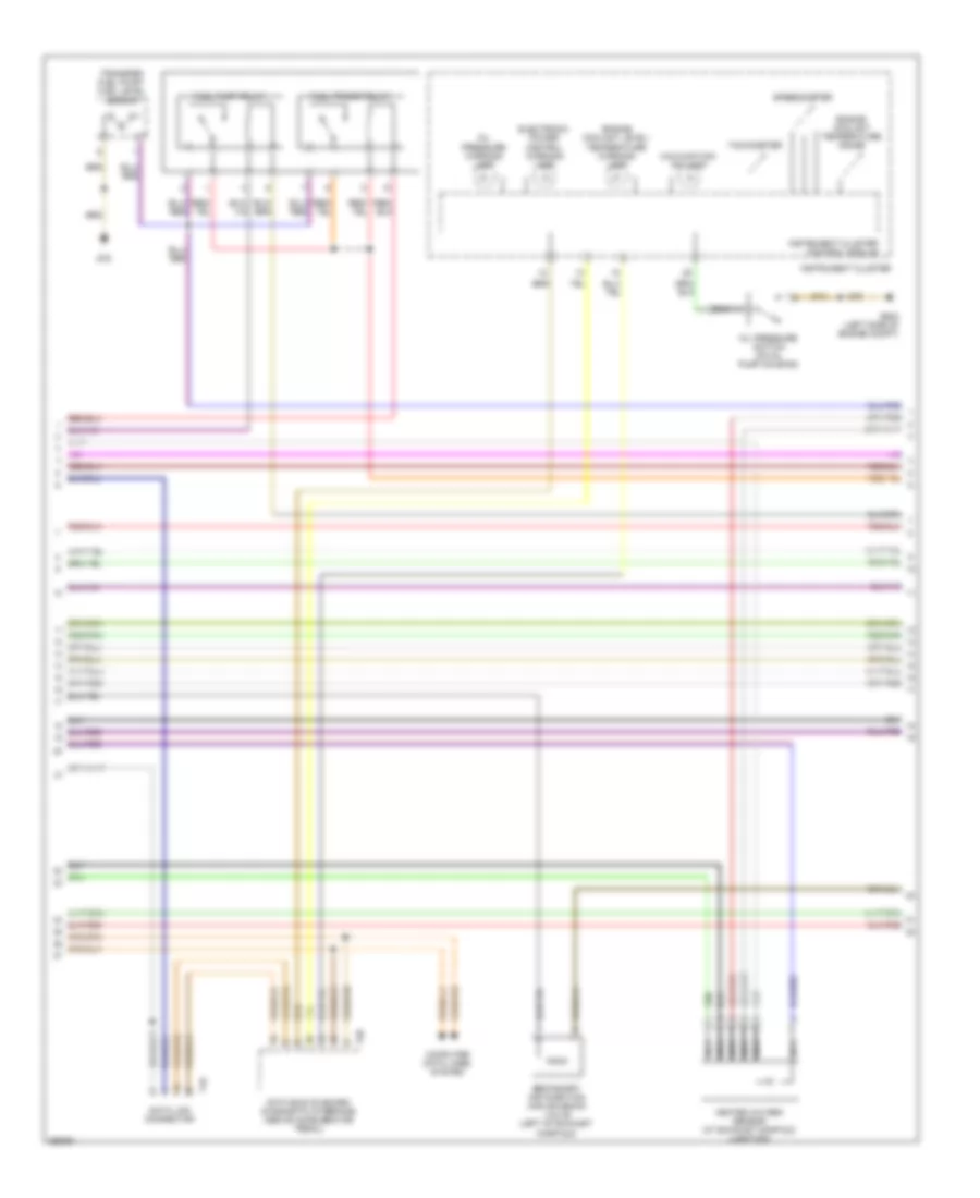 2.5L, Engine Performance Wiring Diagram, Early Production (3 of 5) for Volkswagen Jetta SE 2008