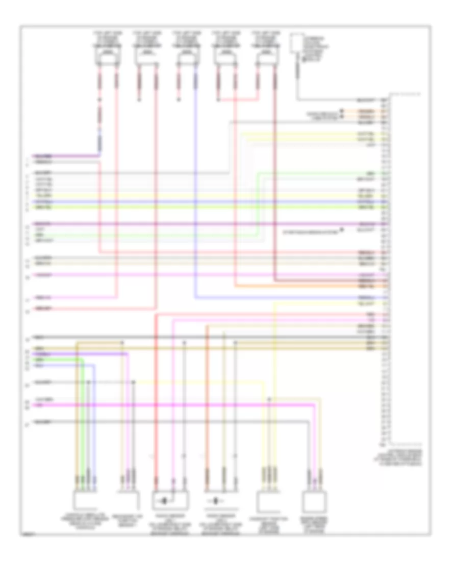 2 5L Engine Performance Wiring Diagram Late Production 5 of 5 for Volkswagen Jetta SE 2008
