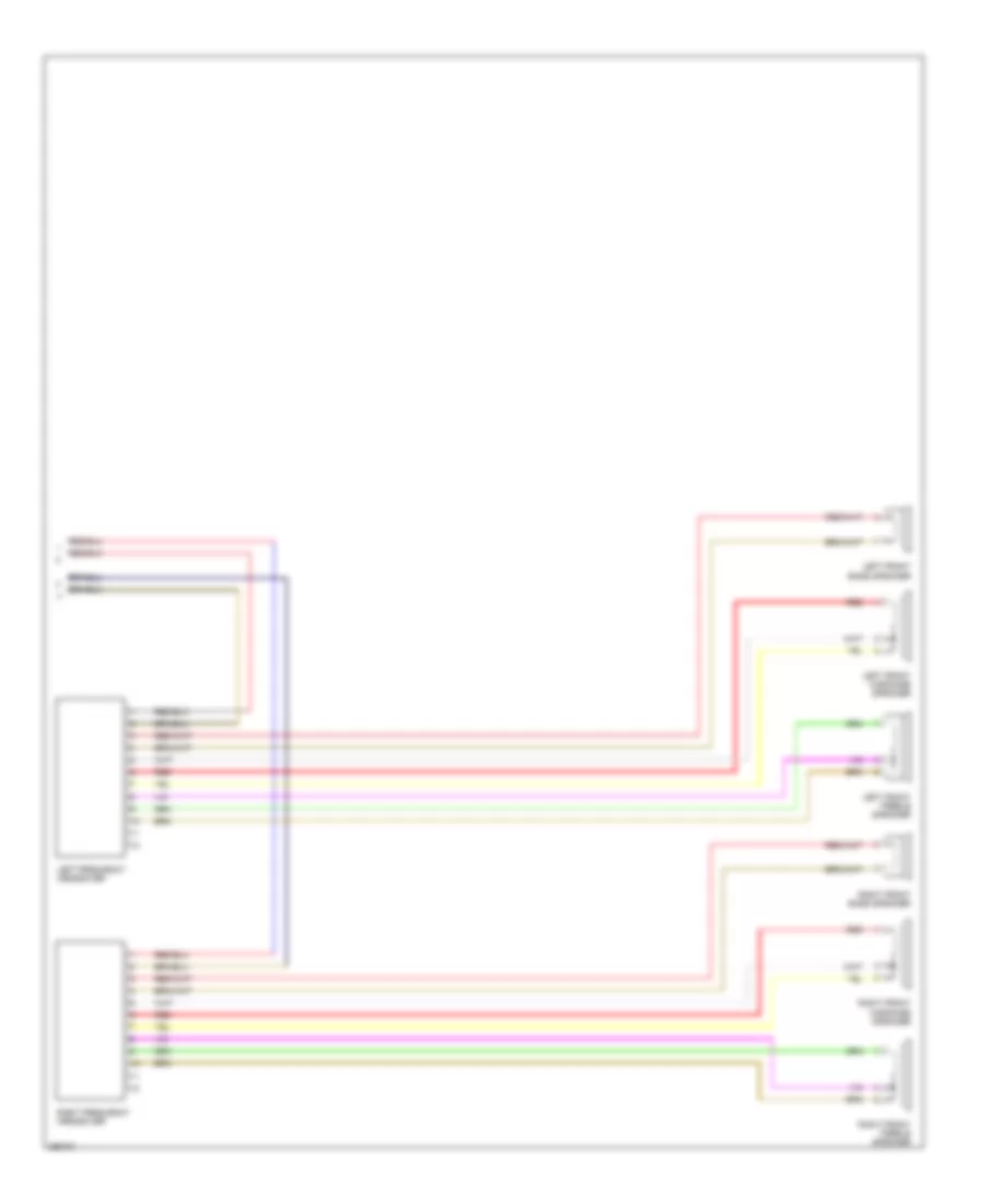 Navigation Wiring Diagram 2 of 2 for Volkswagen Jetta SE 2008