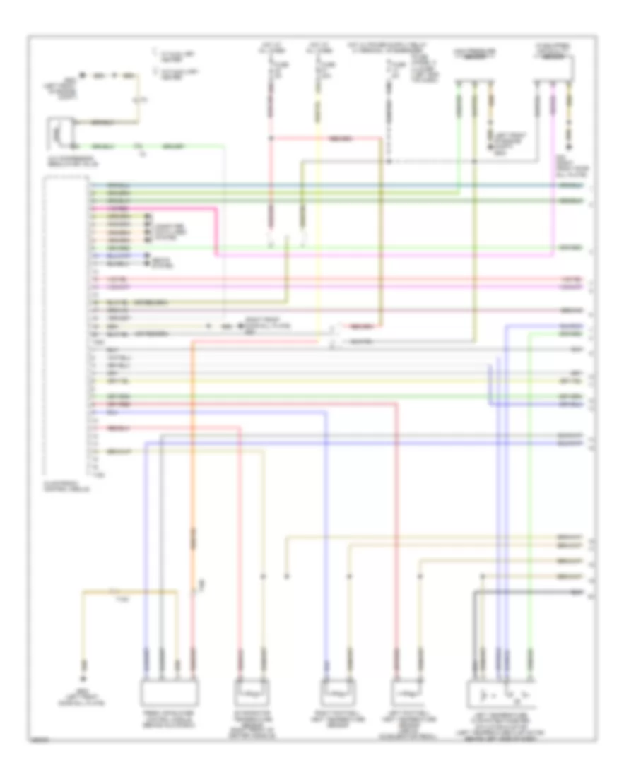 Automatic A C Wiring Diagram Early Production 1 of 3 for Volkswagen Tiguan S 2011