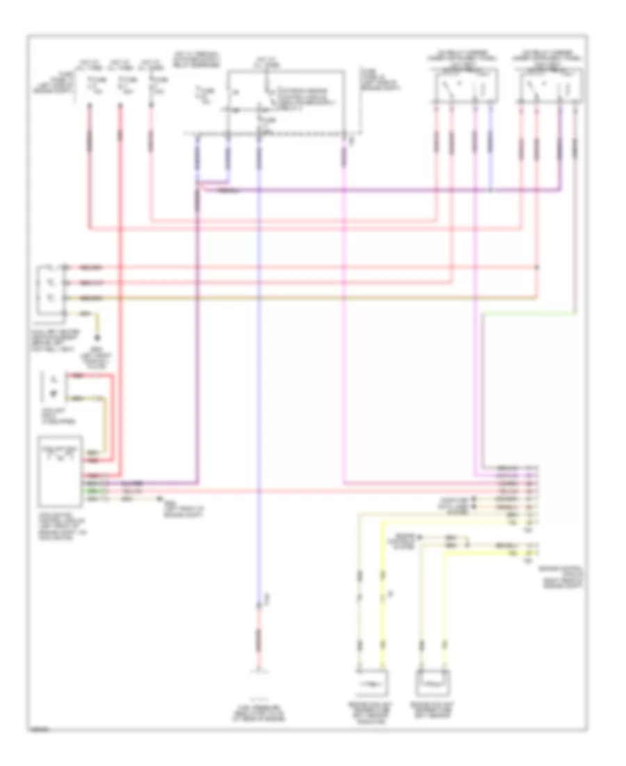 Automatic A C Wiring Diagram Late Production 3 of 3 for Volkswagen Tiguan S 2011