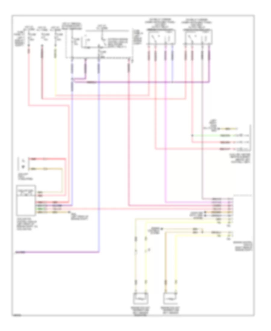 Manual AC Wiring Diagram, Late Production (2 of 2) for Volkswagen Tiguan S 2011
