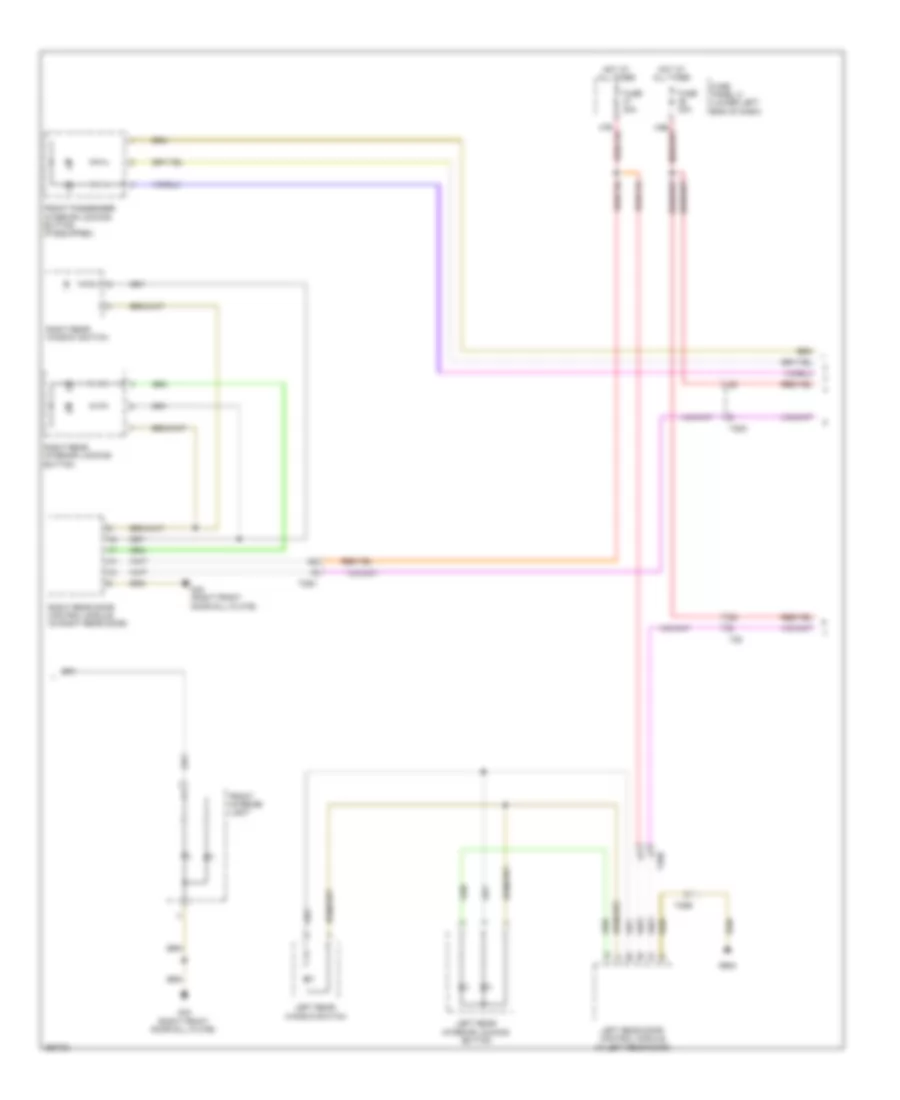 Instrument Illumination Wiring Diagram Late Production 3 of 4 for Volkswagen Tiguan S 2011