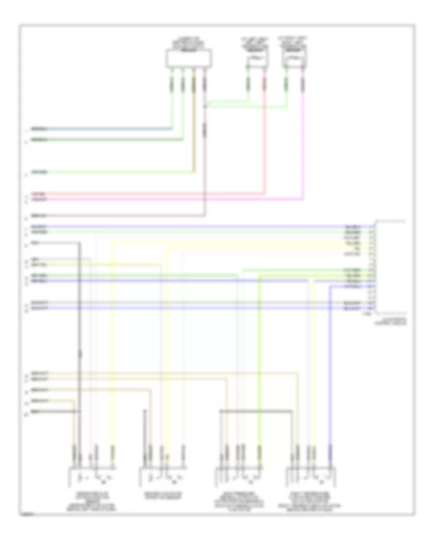 Automatic AC Wiring Diagram, Early Production (2 of 3) for Volkswagen Tiguan SE 4Motion 2011