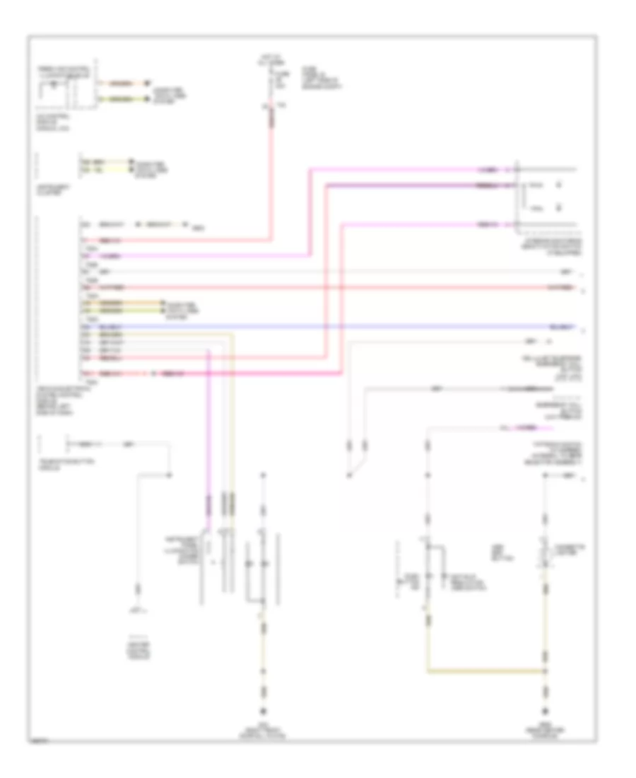 Instrument Illumination Wiring Diagram, Late Production (1 of 4) for Volkswagen Tiguan SE 4Motion 2011