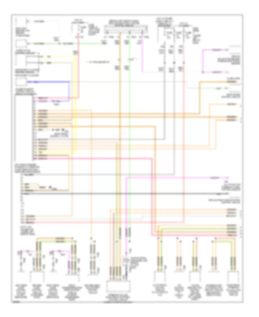 Computer Data Lines Wiring Diagram Late Production 1 of 2 for Volkswagen Tiguan SEL 2011