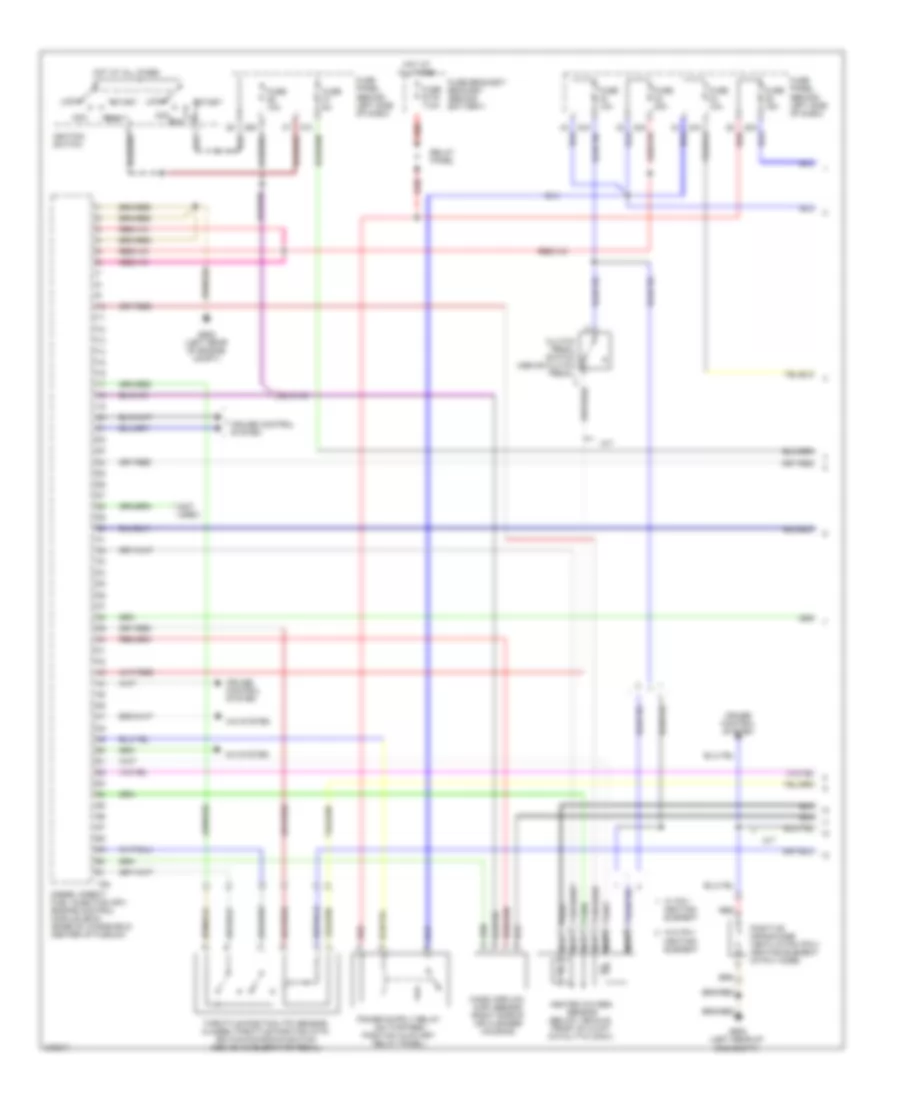 1 9L Turbo Diesel Engine Performance Wiring Diagram Late Production 1 of 4 for Volkswagen Golf GLS 2004