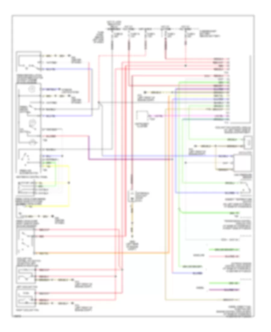 Manual A C Wiring Diagram for Volkswagen GTI 2004