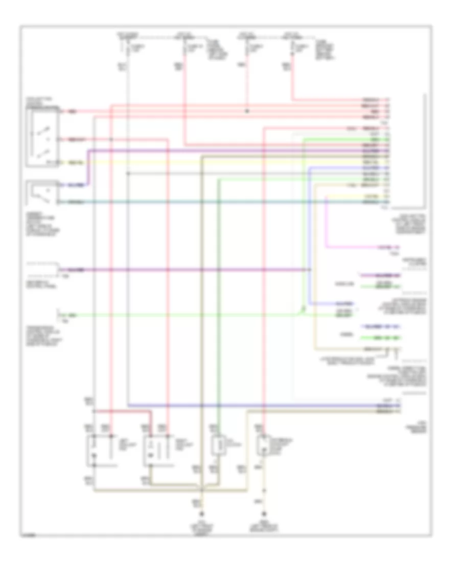 1 8L Turbo Cooling Fan Wiring Diagram Manual A C for Volkswagen GTI 2004