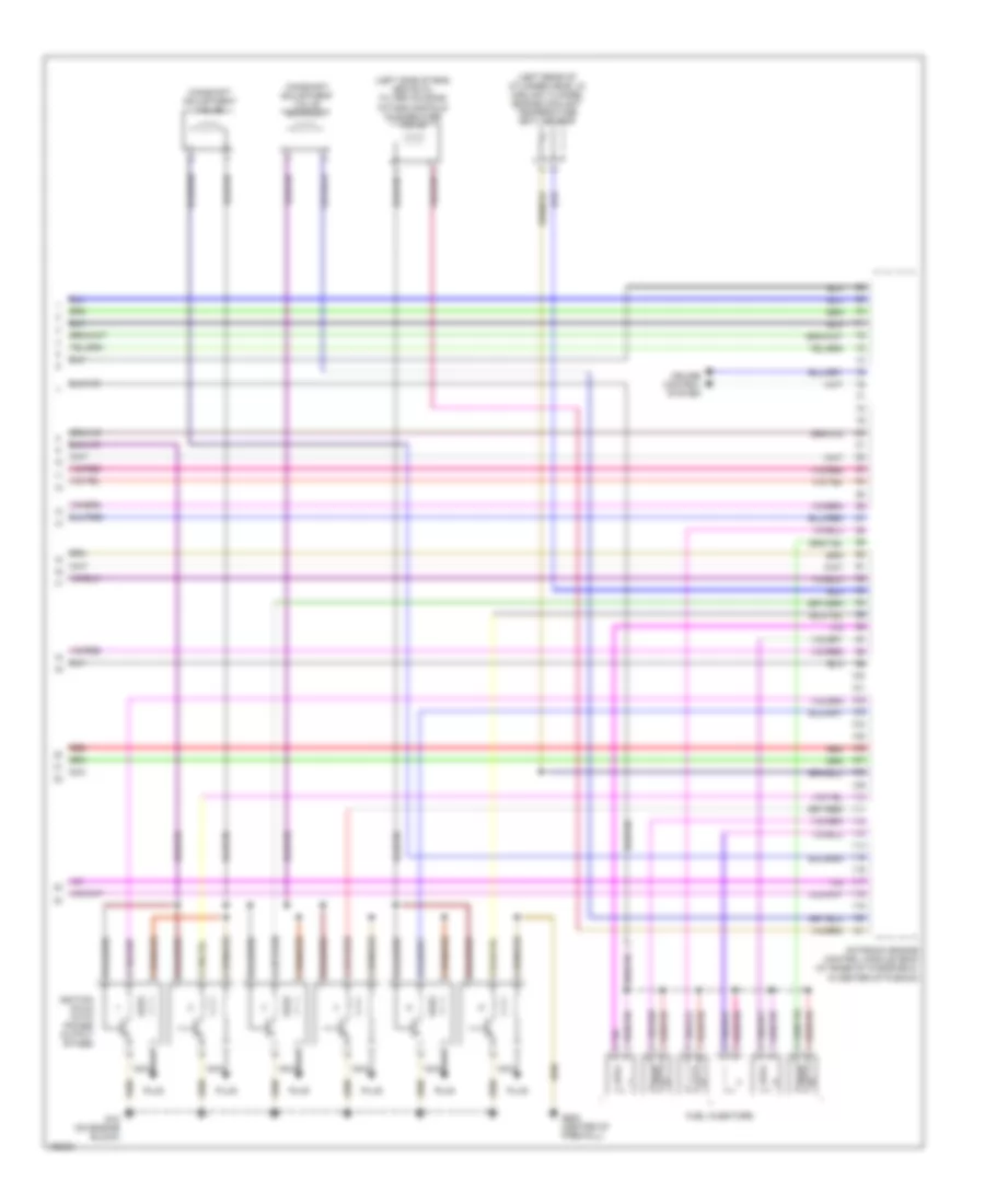 2.8L, Engine Performance Wiring Diagram (4 of 4) for Volkswagen GTI 2004