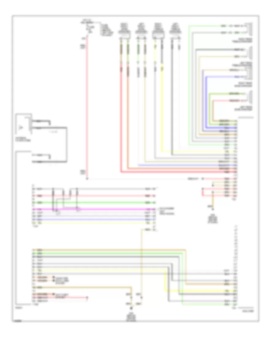 Radio Wiring Diagram with Monsoon Radio for Volkswagen GTI 2004