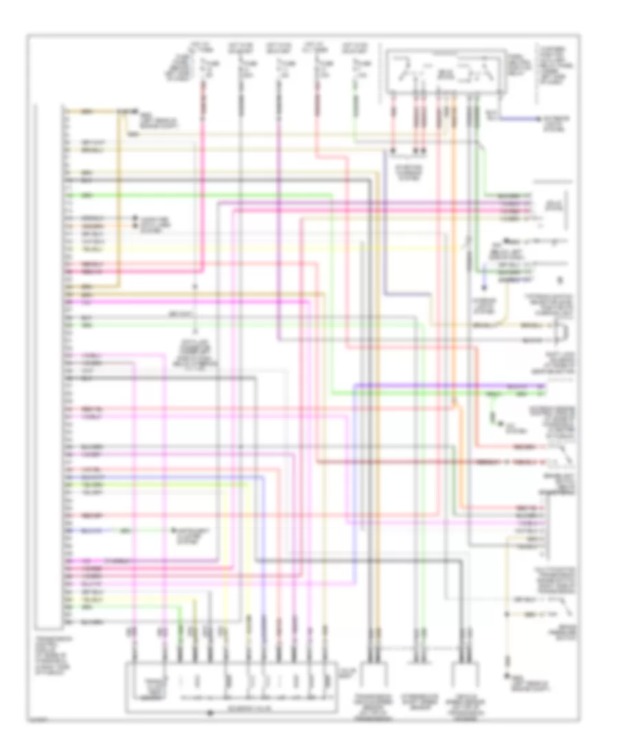 1 8L Turbo A T Wiring Diagram 5 Speed A T for Volkswagen GTI 2004