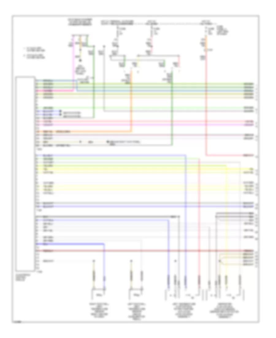 Automatic A C Wiring Diagram 1 of 4 for Volkswagen Eos Executive 2014