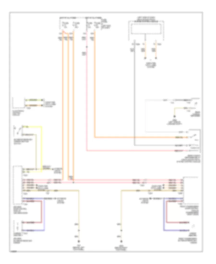 Defoggers Wiring Diagram for Volkswagen Eos Executive 2014