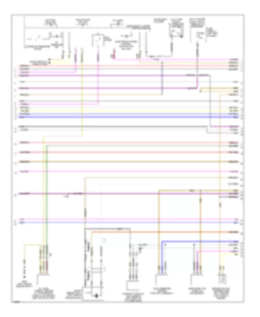 2.0L Turbo, Engine Performance Wiring Diagram, CBFA (4 of 6) for Volkswagen Eos Komfort 2014