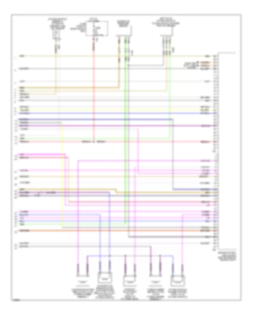 2.0L Turbo, Engine Performance Wiring Diagram, CCTA (6 of 6) for Volkswagen Eos Komfort 2014