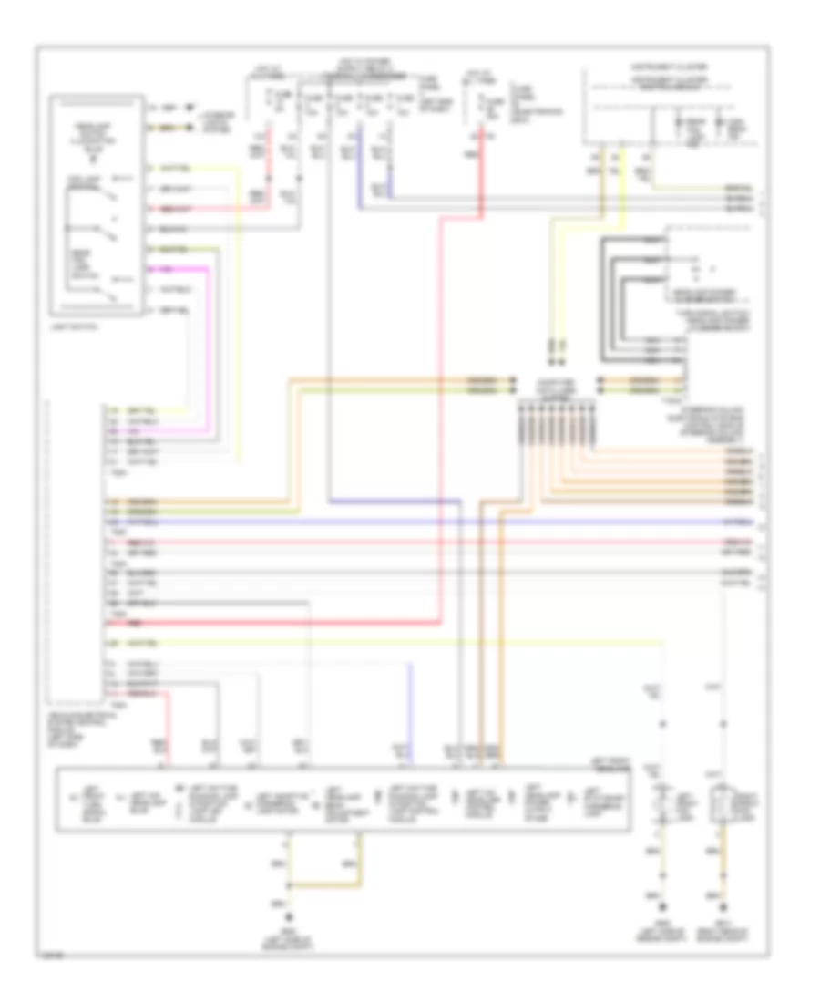 Headlights Wiring Diagram with HID Headlamps 1 of 2 for Volkswagen Eos Komfort 2014