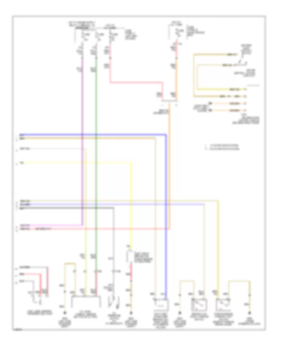 Instrument Cluster Wiring Diagram 2 of 2 for Volkswagen Eos Komfort 2014