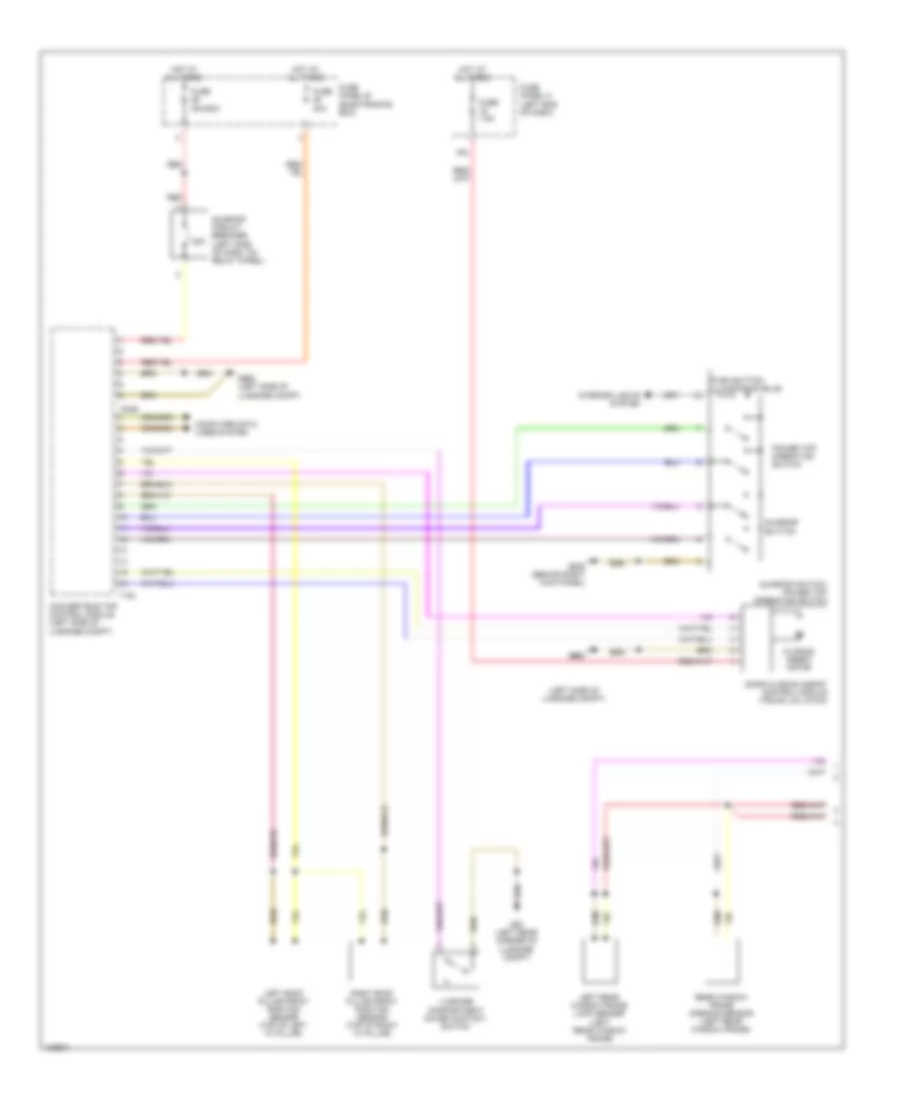 Power Top Sunroof Wiring Diagram 1 of 2 for Volkswagen Eos Komfort 2014