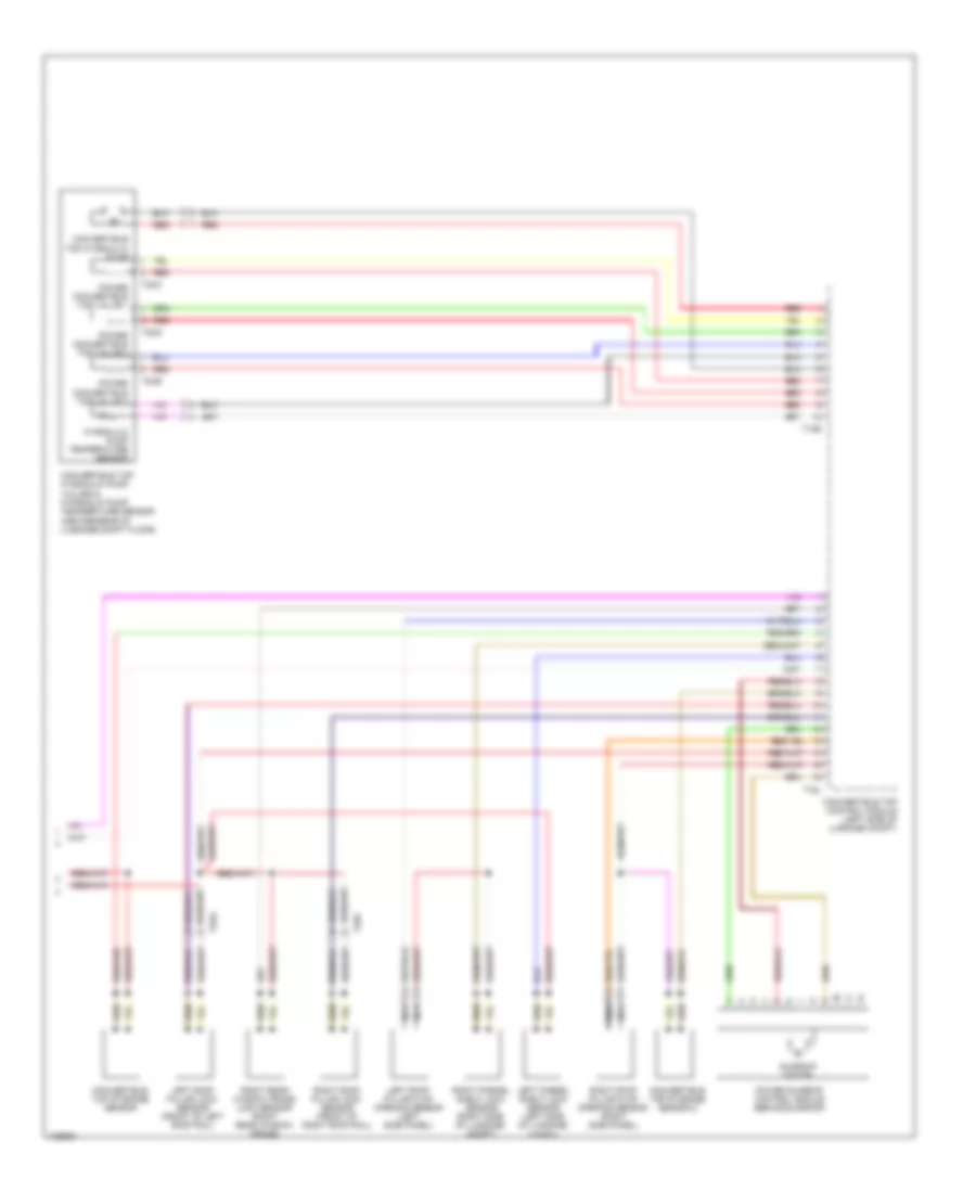 Power TopSunroof Wiring Diagram (2 of 2) for Volkswagen Eos Komfort 2014