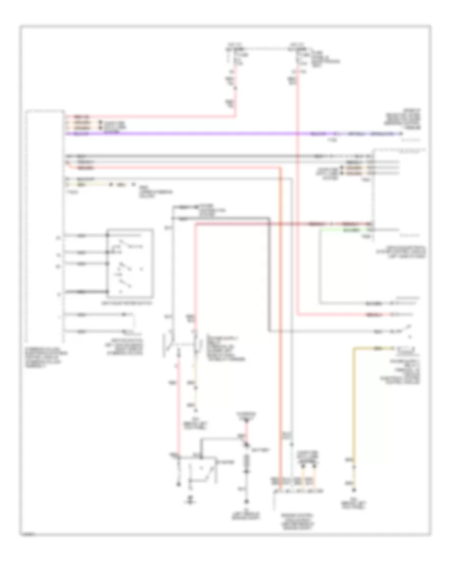 Starting Wiring Diagram, CCTA for Volkswagen Eos Komfort 2014