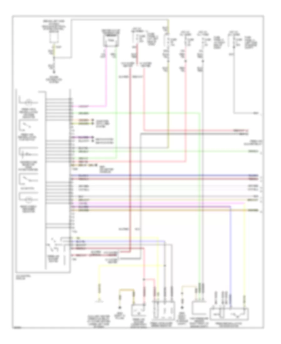 Manual AC Wiring Diagram (1 of 2) for Volkswagen Passat Turbo 2008