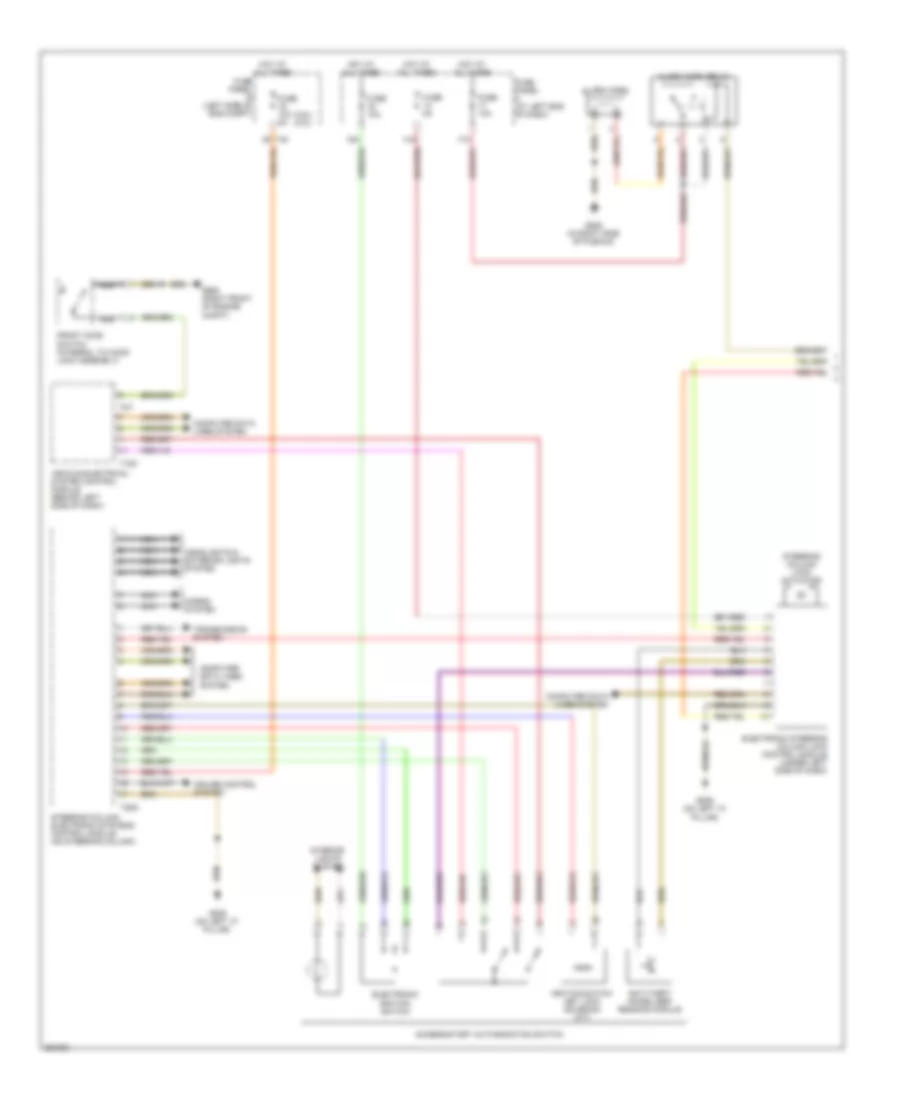 Anti-theft Wiring Diagram, Wagon (1 of 3) for Volkswagen Passat Turbo 2008