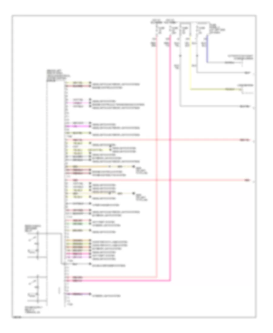 Vehicle Electrical System Control Module Wiring Diagram 1 of 2 for Volkswagen Passat Turbo 2008